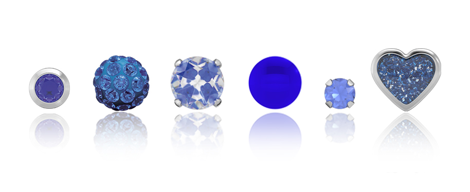 Earring and Ear Piercing Trends 2020 – #1: Classic Blue